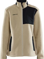 Craft Corporate ADV Pile Fleece Jacket W Dámska fleecová bunda Sherpa 81.2221 ecru/čierna