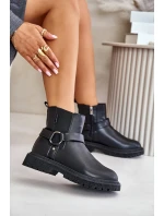 Kotníkové Boty Zateplené Na Zip Big Star model 21675377 Černé - Big Star Shoes