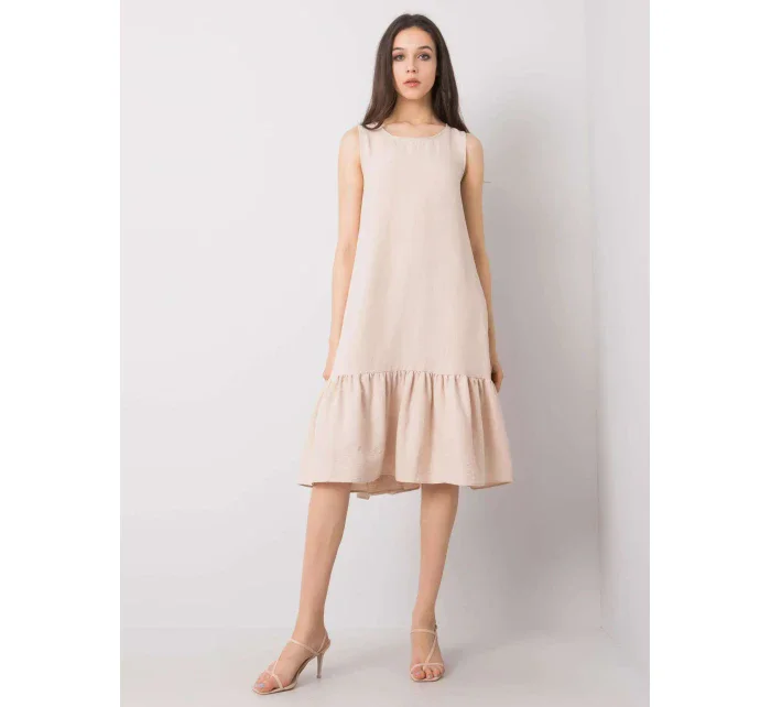 Šaty 328 SK 5074.74 béžová