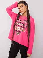 Blúzka DHJ BZ 21103.06P tmavo ružová