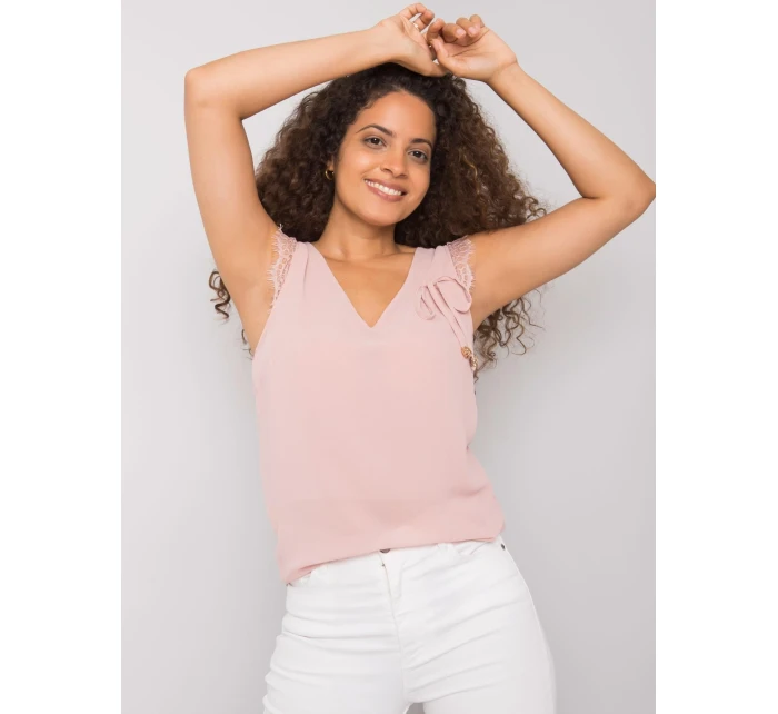 Dámsky top DHJ TP 13317.25P svetlo ružová