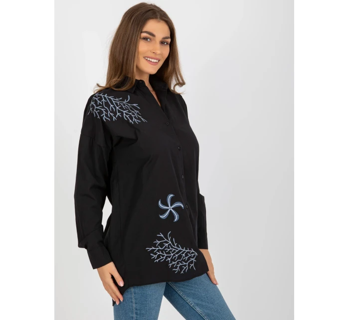 Koszula TO KS model 18510362 czarny - FPrice Koszula TO KS model 18510362 czarny - FPrice