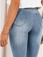 VARGES dámske džínsové nohavice modré Dstreet UY1980