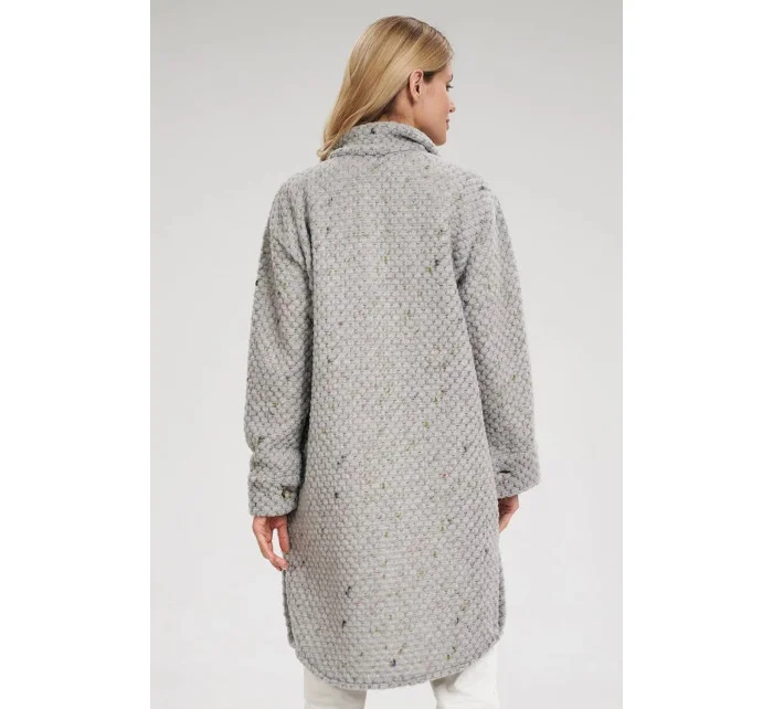 Dámsky kabát M808 sivý - Figl
