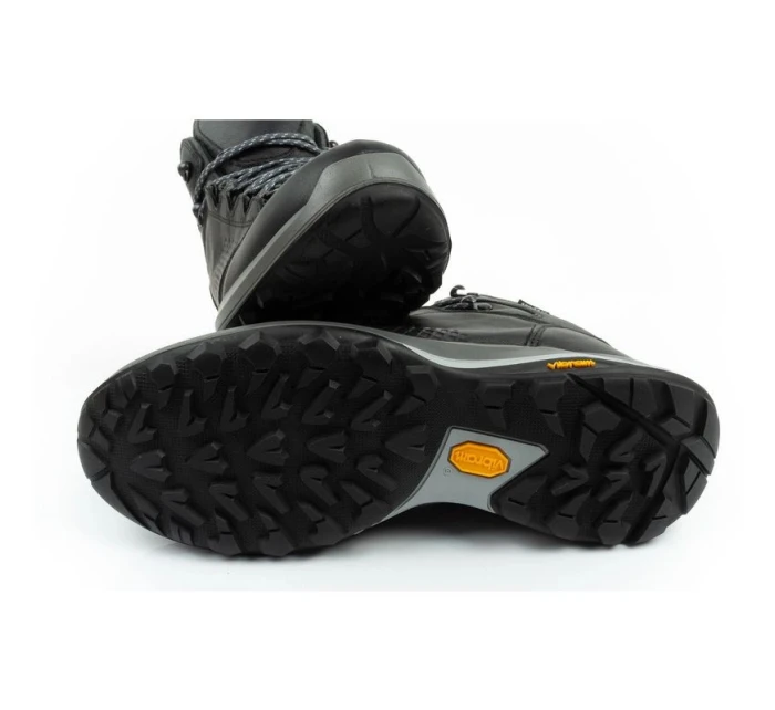 Grisport pánska treková obuv Nero avon SPO-TEX kožená čierna