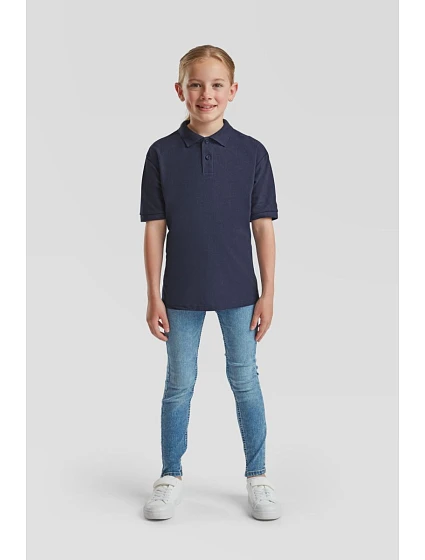 Kids 65/35 Polo Dětské piqué polo model 22419878 light pink - Fruit of the Loom Kids 65/35 Polo Dětské piqué polo model 22419878 light pink - Fruit of the Loom
