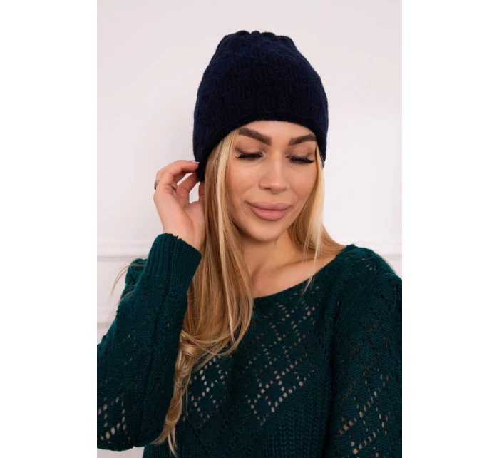 Čiapka Agata K222 námornícka modrá