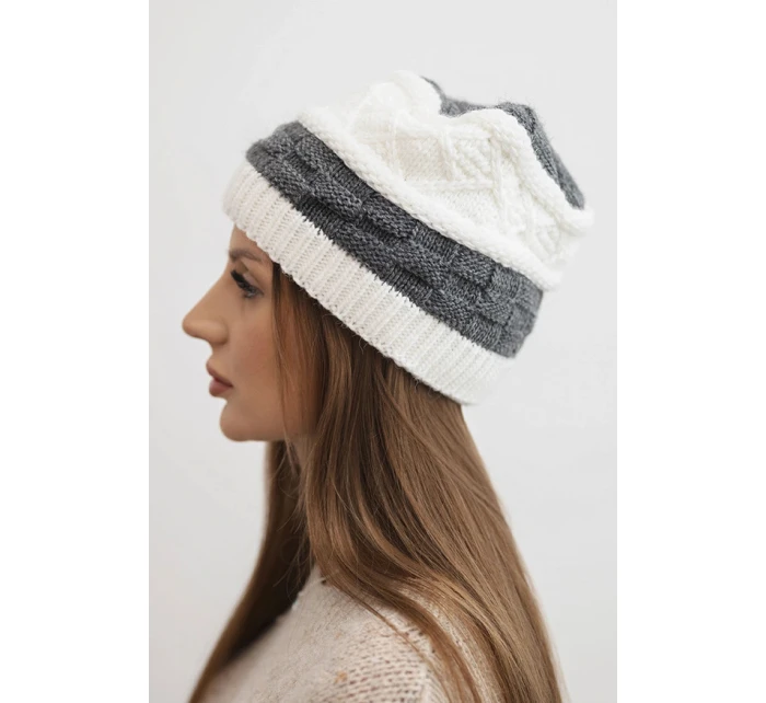 Čepice s rolováním Magda K293 camel