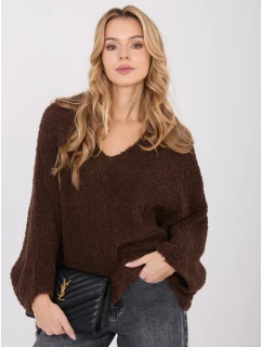 Jumper CH SW 72630.79 tmavohnedý