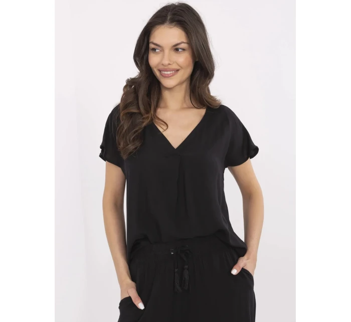 Blúzka D73761M11171B čierna