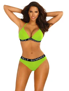 Dvojdielne plavky MIAMI1 - S555MI1 zelená - Self