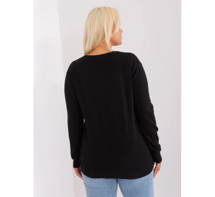 Dámsky sveter PM SW PM 3897.06P Black - FPrice