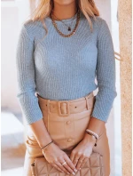 Dámský svetr modrý Dstreet model 21964162 - FashionStreet Dámský svetr modrý Dstreet model 21964162 - FashionStreet