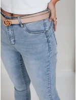 Dámské push up džíny světle modré model 21992871 - Dstreet
