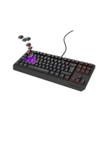 GENESIS Thor 230 TKL Herná USB QWERTY klávesnica Španielska čierna