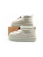 snow boots winter fashion boots silver dámské model 21395297 - D.Franklin