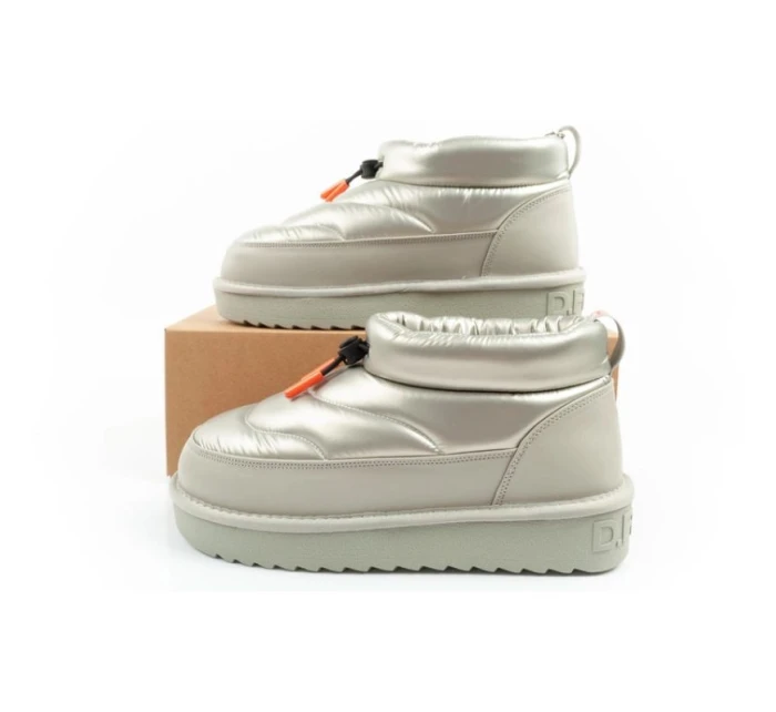 snow boots winter fashion boots silver dámské model 21395297 - D.Franklin