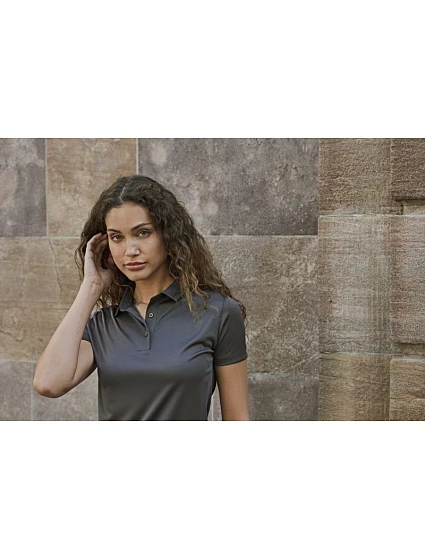 TJ Dámské luxusní sportovní polo 18. white model 22498360 - Tee Jays TJ Dámské luxusní sportovní polo 18. white model 22498360 - Tee Jays