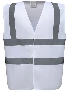 Bezpečnostná vesta Yoko HVW 100 Hi-Vis 79.W100, biela