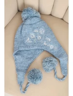 Dámská ušanka Emma K343 denim