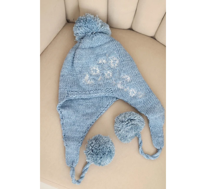 Dámská ušanka Emma K343 denim