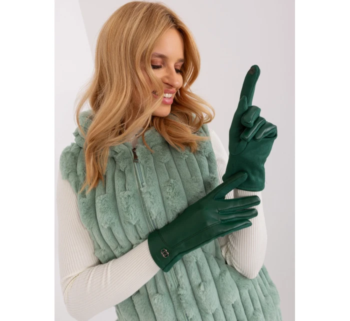 AT RK 239801 rukavice.11 tmavozelená