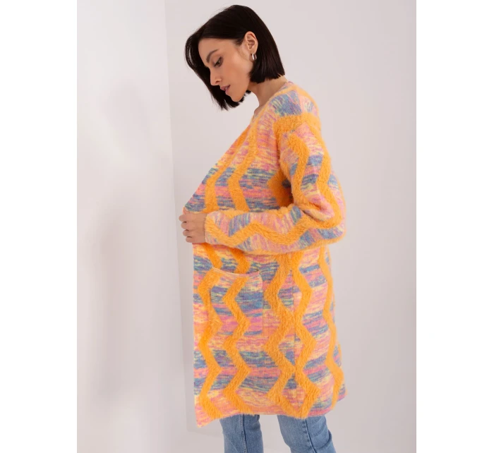 Sweter AT SW model 21768447 pomarańczowy - FPrice Sweter AT SW model 21768447 pomarańczowy - FPrice