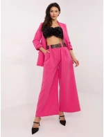 Spodnie DHJ SP  ciemny różowy model 20831809 - FPrice