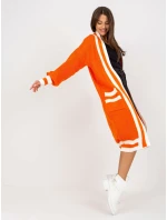 Dámsky sveter LC SW 0291 oranžový