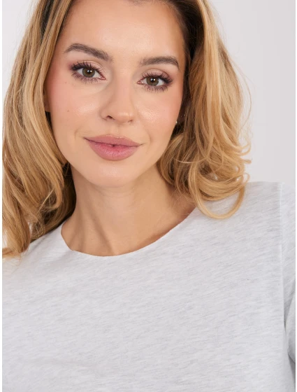 Blúzka WT BZ A1172.27 svetlosivá