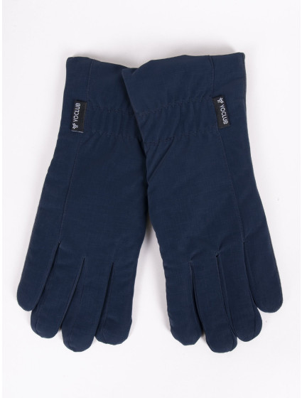 Yoclub Pánske rukavice RES-0111F-195C Navy Blue