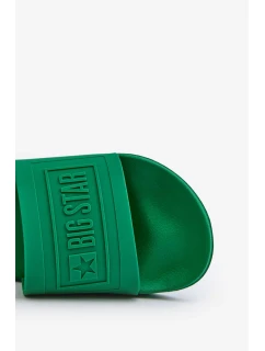 Pánské pantofle Big Star Zelené