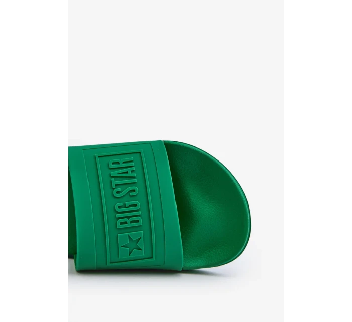 Pánské pantofle Big Star Zelené