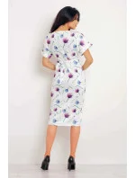 Dámske šaty M102 fialové kvety - Infinite You Š Dámske šaty M102 fialové kvety - Infinite You Š