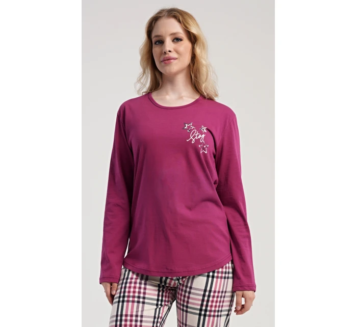 Dámské pyžamo dlouhé Andrea