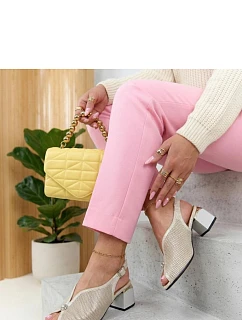 Sandále na podpätku model 226584 Solea