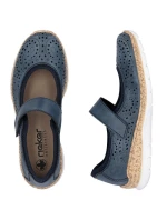 damskie na  niebieskie model 22026046 - Rieker