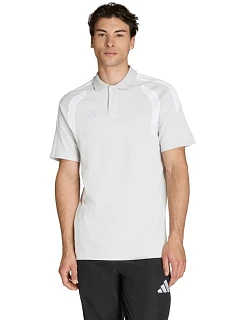 Pánska polokošeľa Tiro 26 League Polo light grey KF3399 pánska