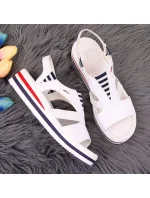 Sandály na platformě W model 22082975 bílé Rieker - Inny