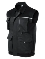 Rimeck Woody M MLI-W5294 ebenovo sivá pánska vesta