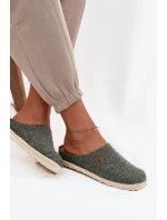 Domácí obuv dámské pantofle model 21714528 zelené - Inblu