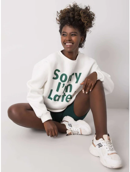 Mikina EM BL 624.90P biela zelená