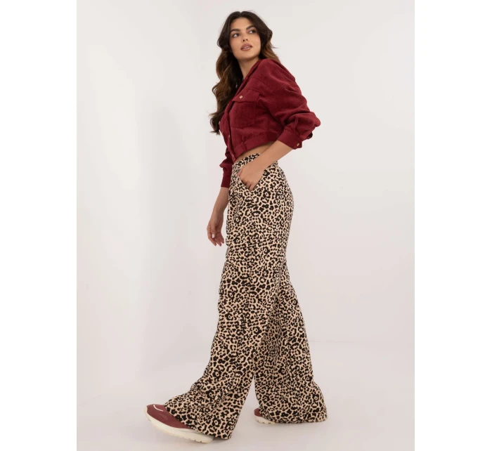 Nohavice EM SP 1067 1.88 čierno-béžové