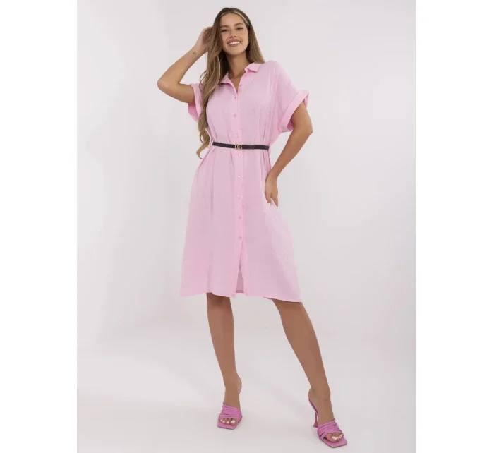 Sukienka MI SK model 21121803 jasny różowy - FPrice