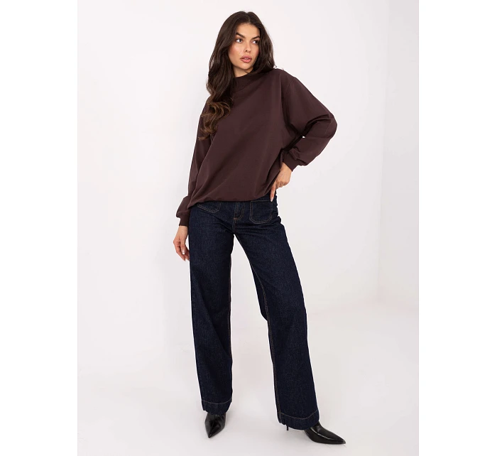Blúzka RV BL 5185.70P tmavohnedá