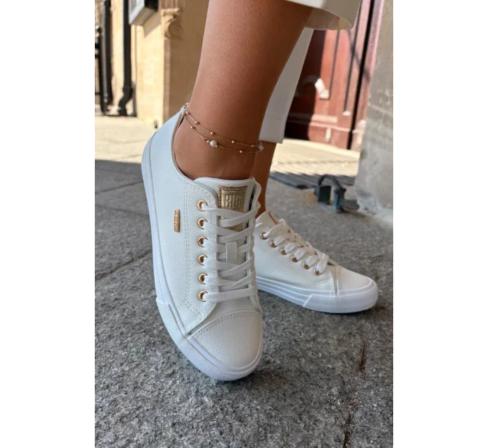 Dámské tenisky z ECO kůže Big Star – bílé