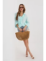 Košeľa s dlhým rukávom model 225517 Taliansko Moda