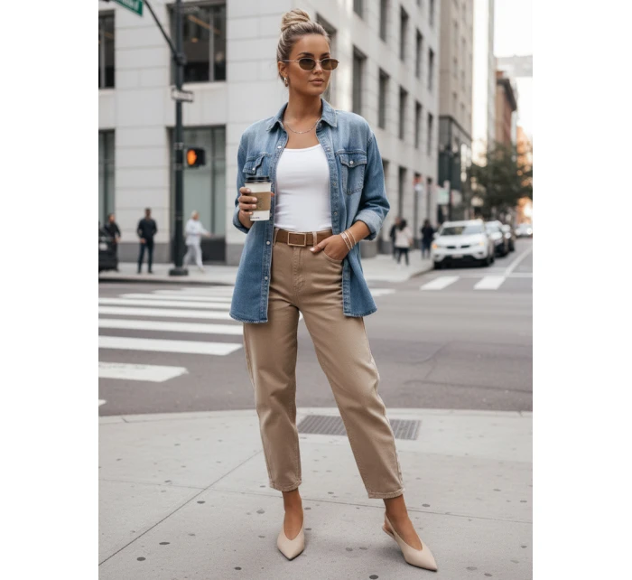 Dámská džínová košile oversize modrá Dstreet model 21987581 - FashionStreet