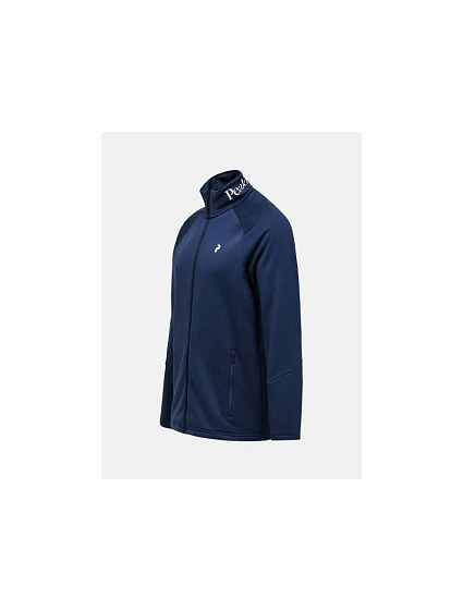 Pánská mikina PEAK PERFORMANCE M Rider Essentials Zip Jacket, barva tmavě modrá Pánská mikina PEAK PERFORMANCE M Rider Essentials Zip Jacket, barva tmavě modrá