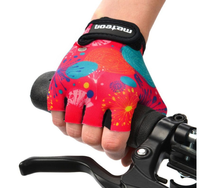 Detské cyklistické rukavice Jr 26160-26162 - Meteor